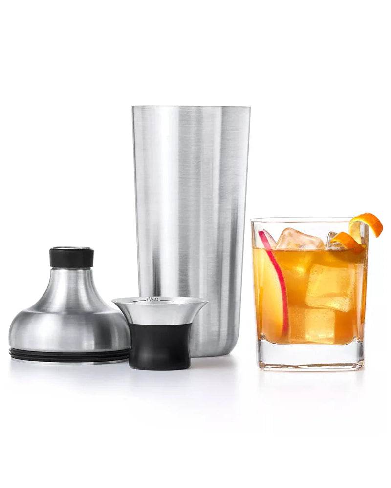 Single Wall Cobbler Cocktail Shaker, Stainless Steel