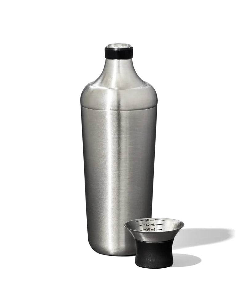 Single Wall Cobbler Cocktail Shaker, Stainless Steel