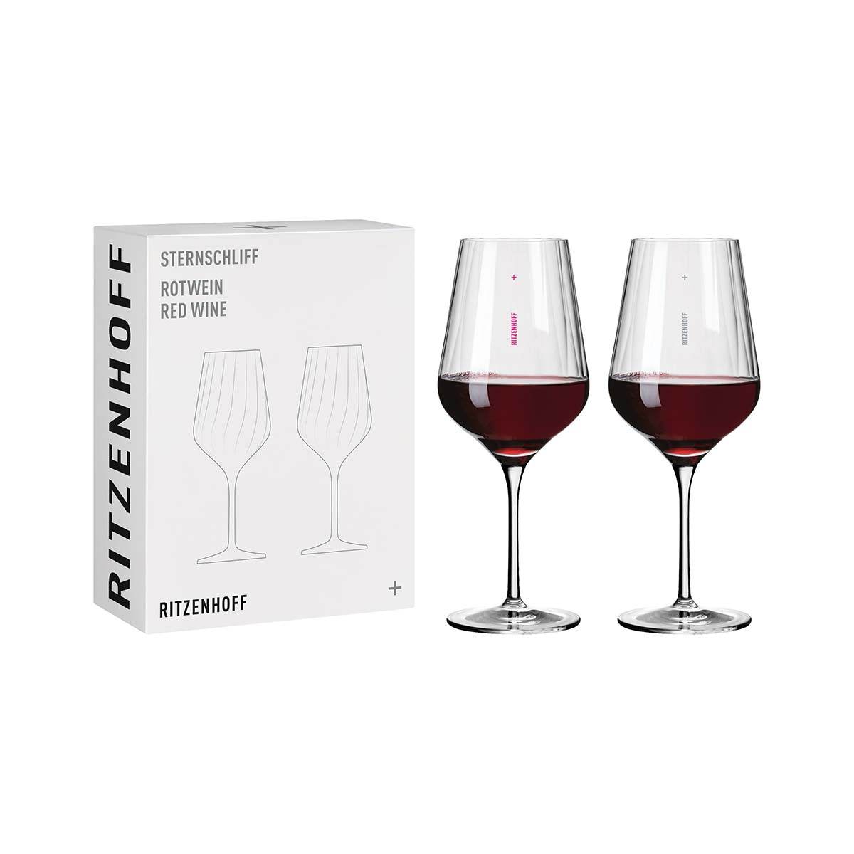 Sternschliff Red Wine Glass