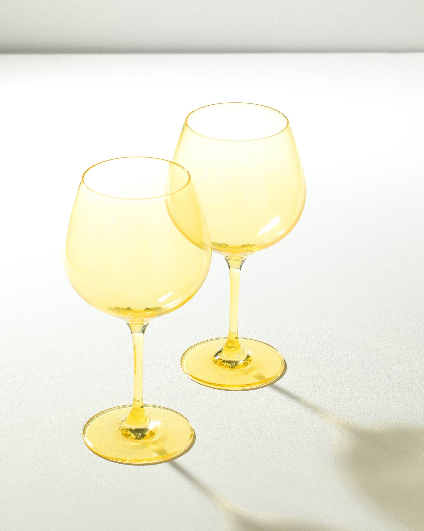 Summer Yellow Goblet