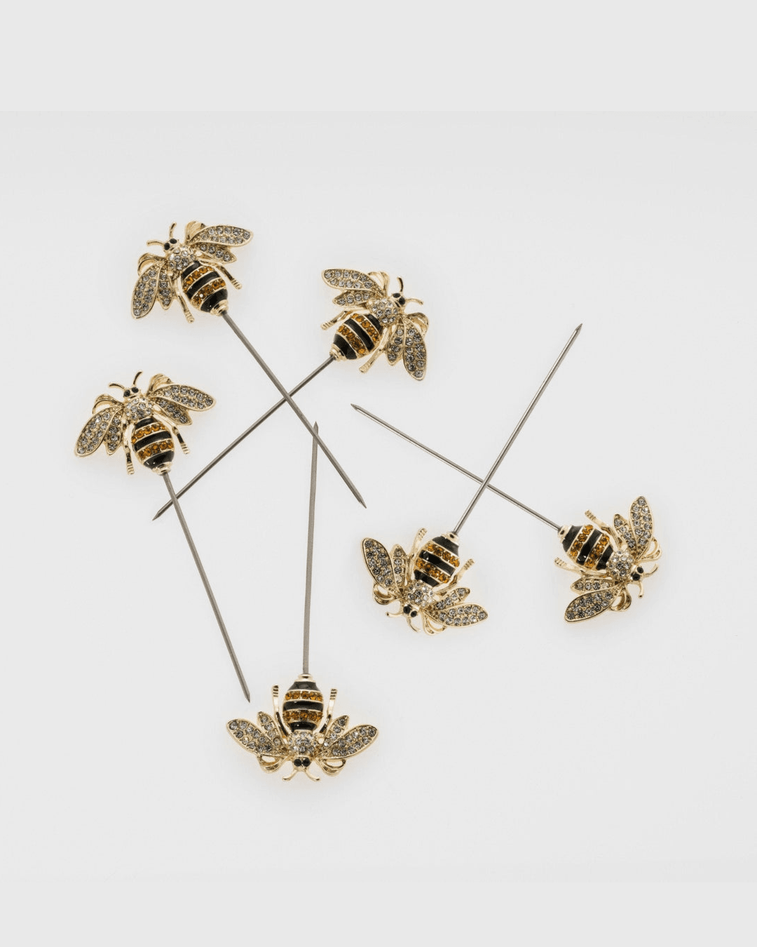 Stripey Bee Swizzle Sticks