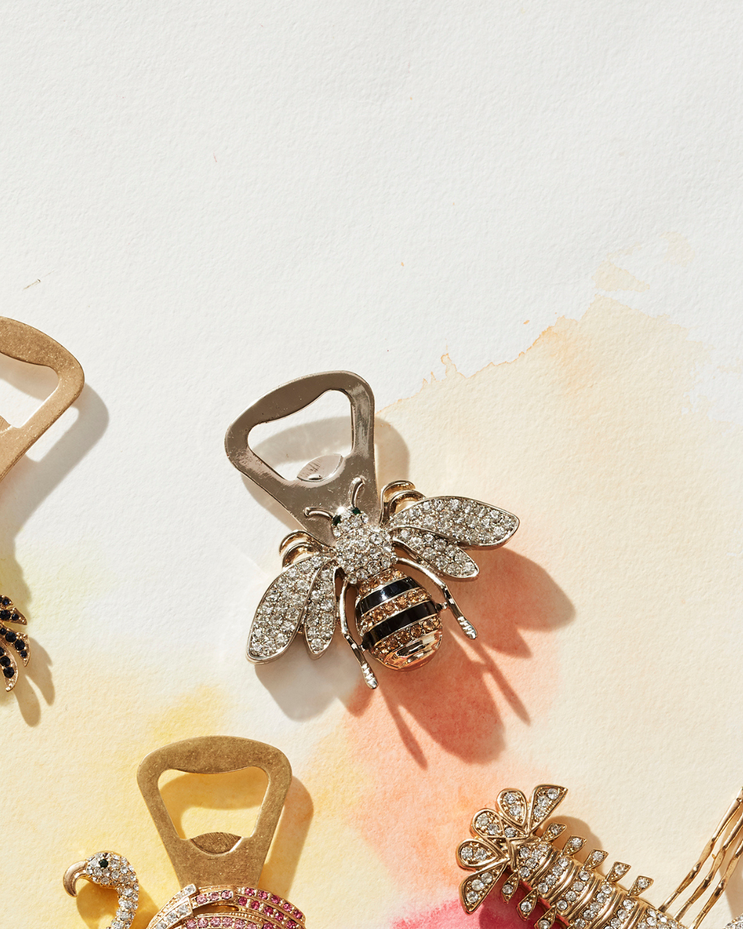 Stripey Bee Bottle Opener