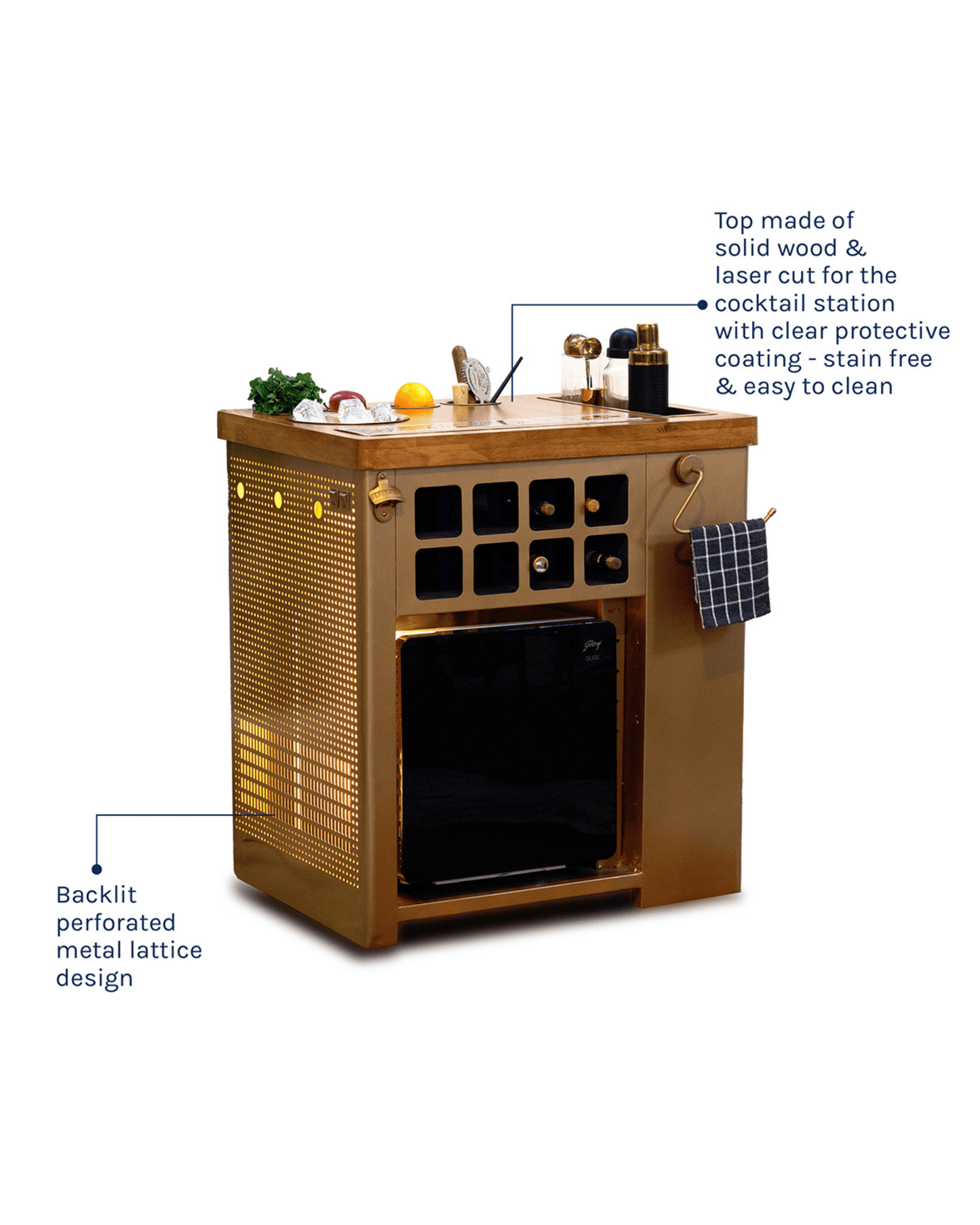 HAUS OF BARS Model X Home Bar