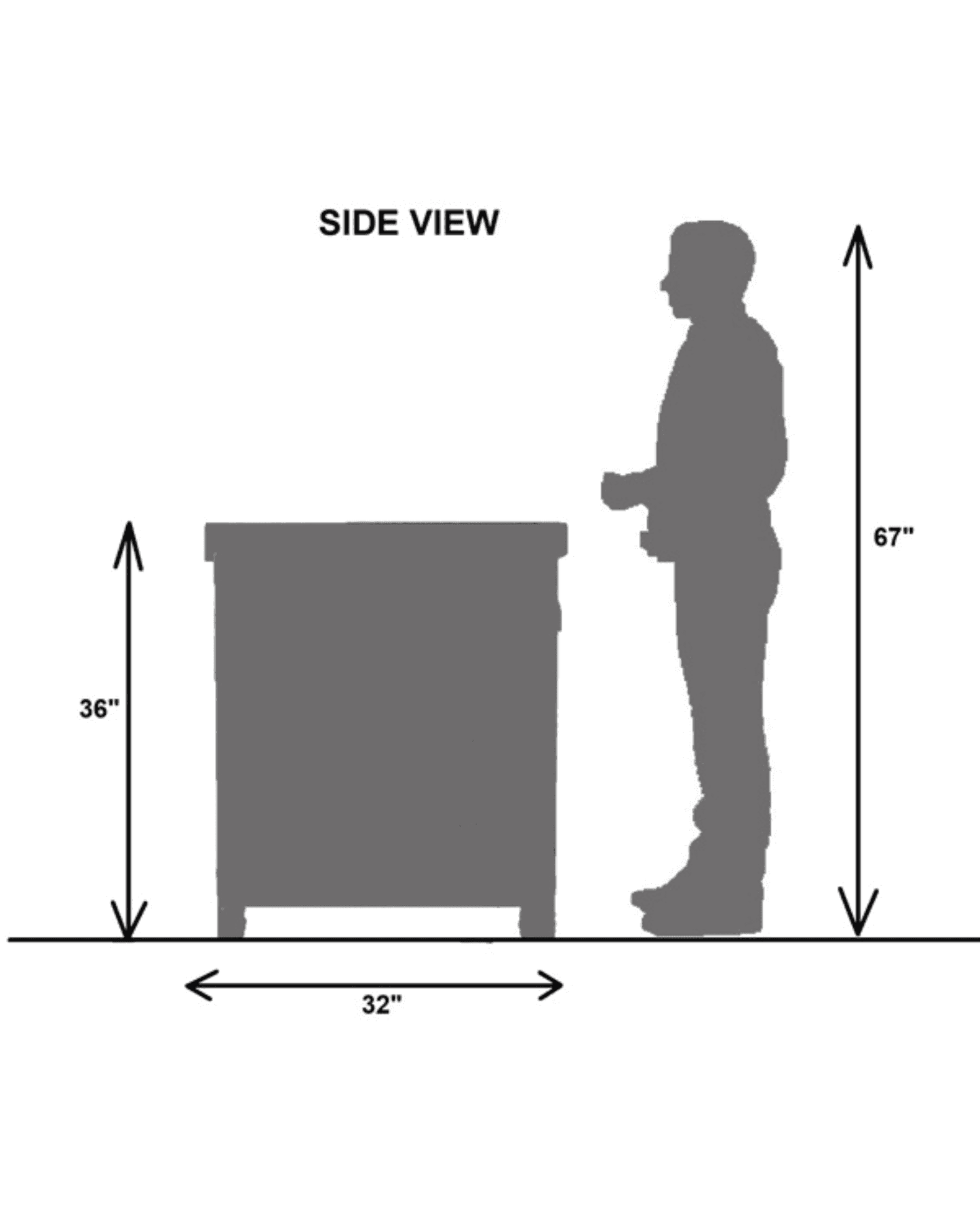 Buy Model X Home Bar, Matt Black Finish