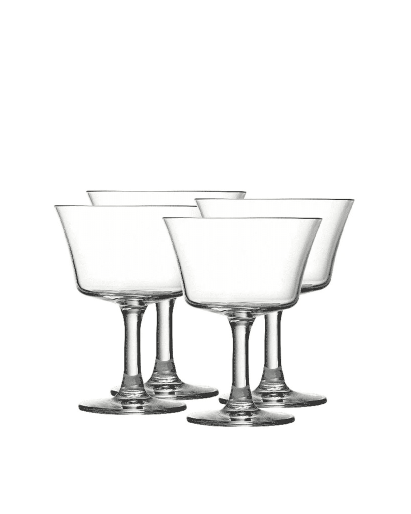 Retro Fizz Cocktail Coupe
