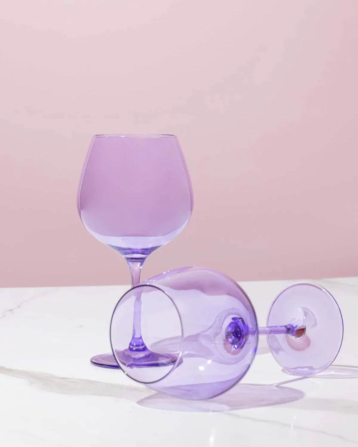 Serendipity Lilac Goblet