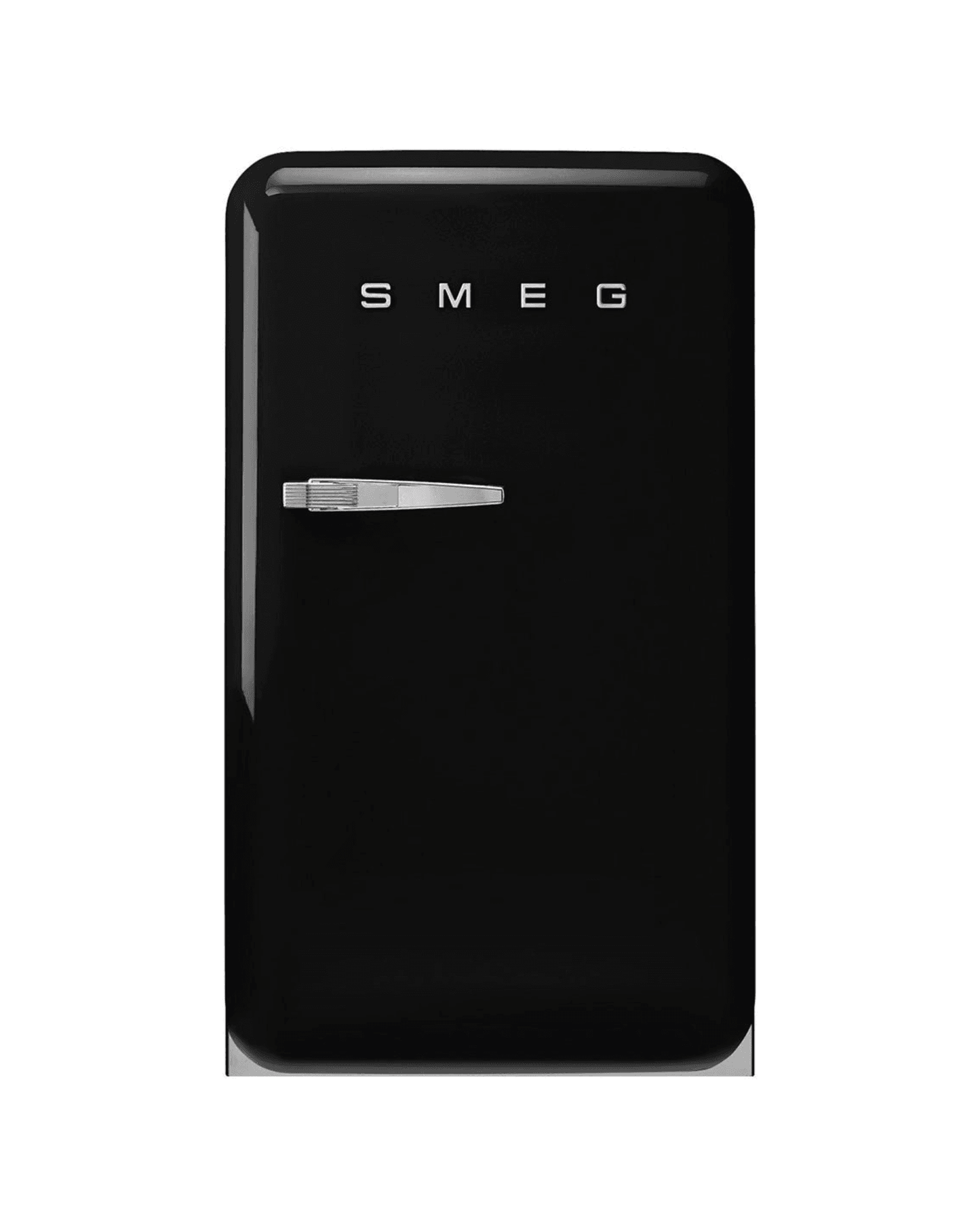 Happy Bar Refrigerator (Fab10H) – 50’s Style, Black