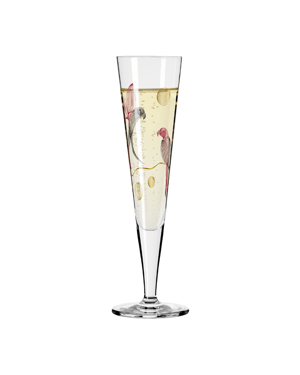 Goldnacht #16, Champagne Glass