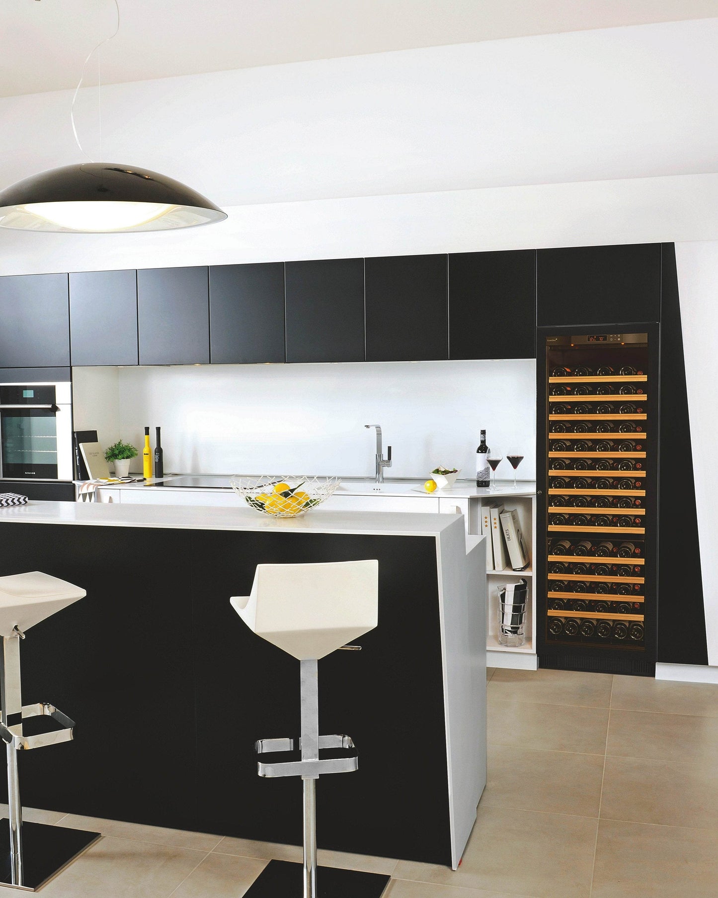 Compact Single Temperature Wine Cabinet, Large