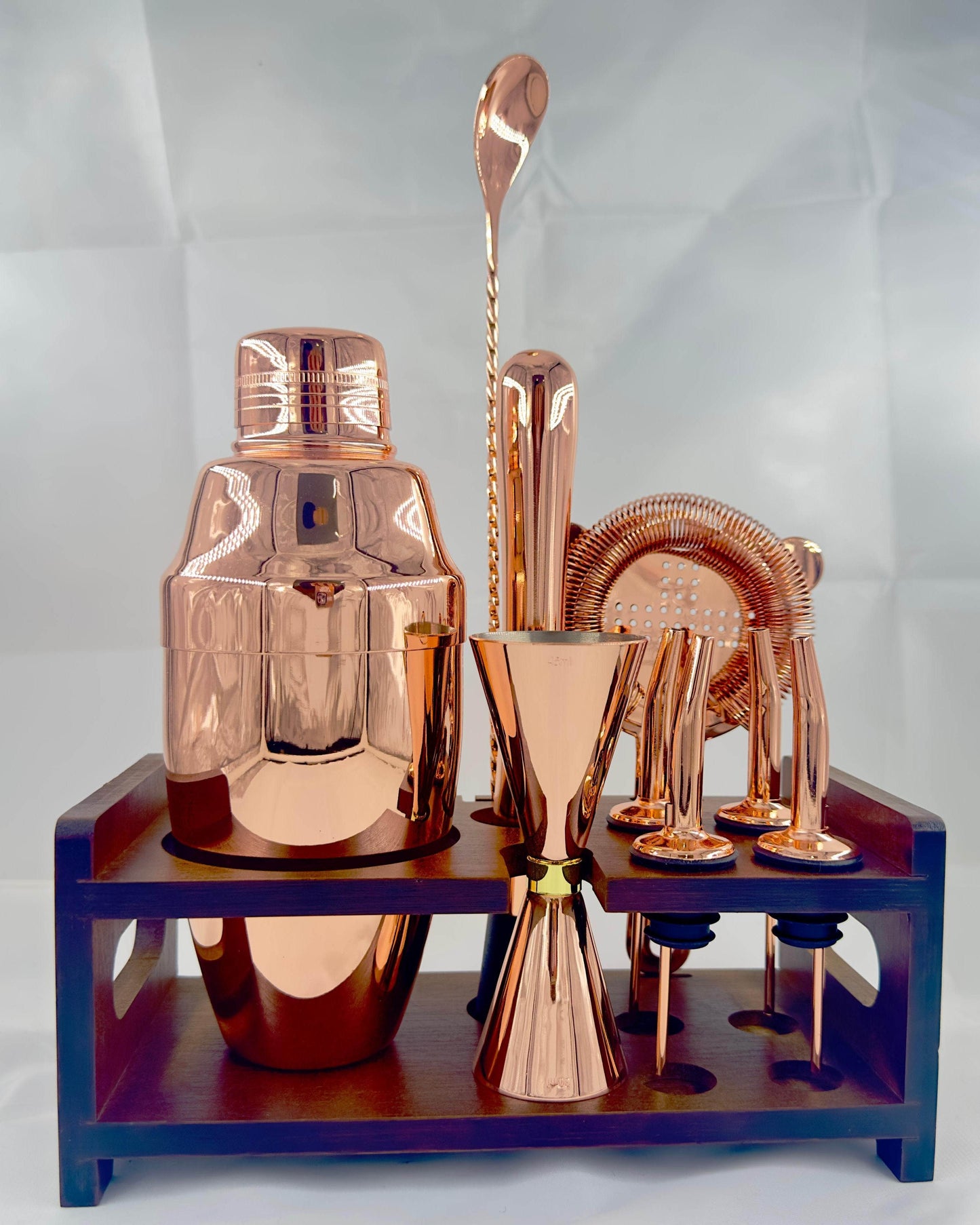 Essential Bar Tools Set, Rose Gold