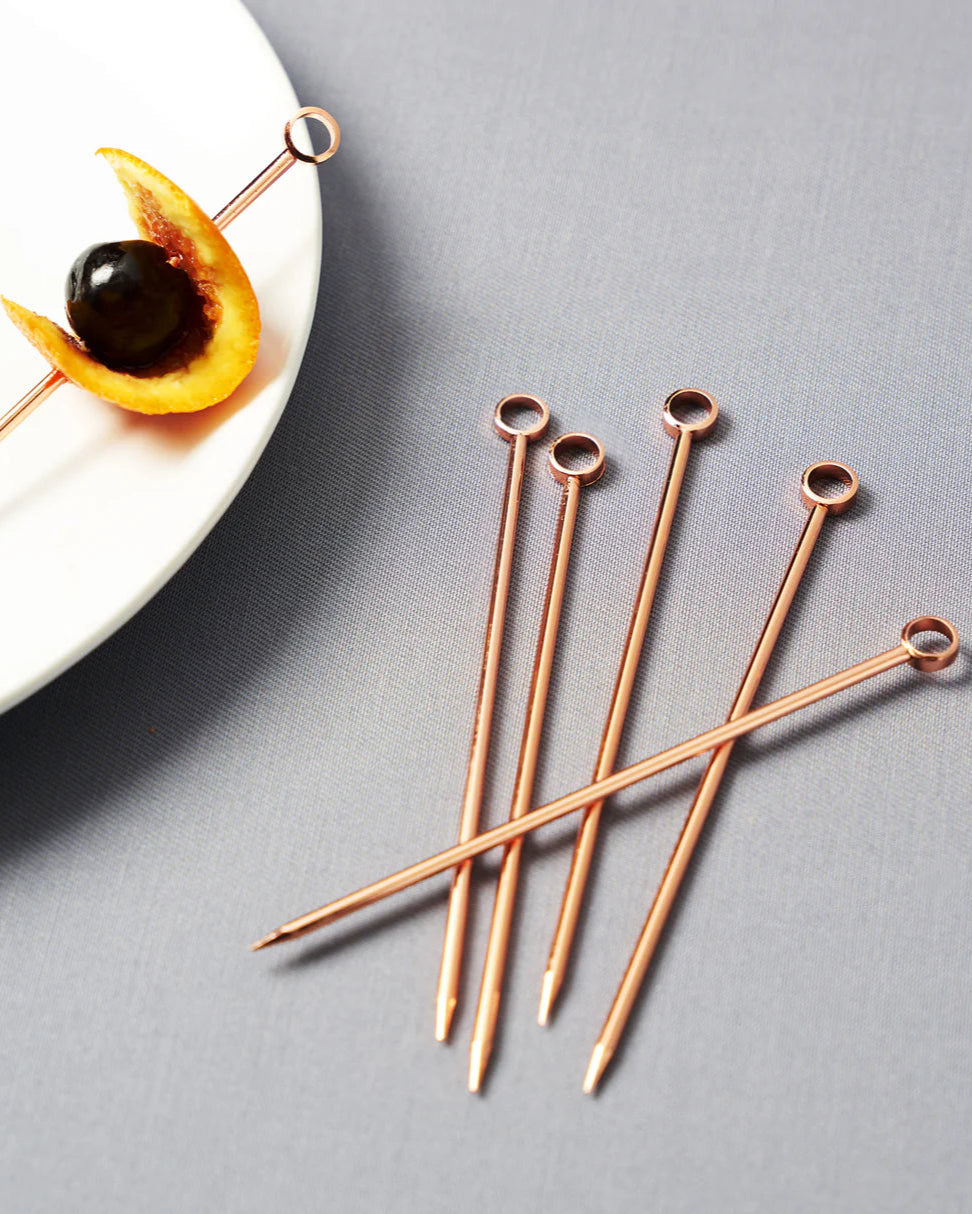 Summit Cocktail Picks, Copper