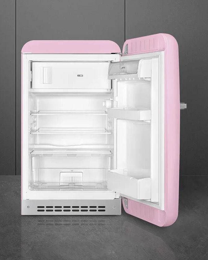 Minibar Refrigerator (Fab10R) – 50’s Style, Pink