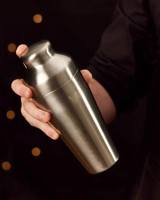 Parisian Cocktail Shaker Set, Silver