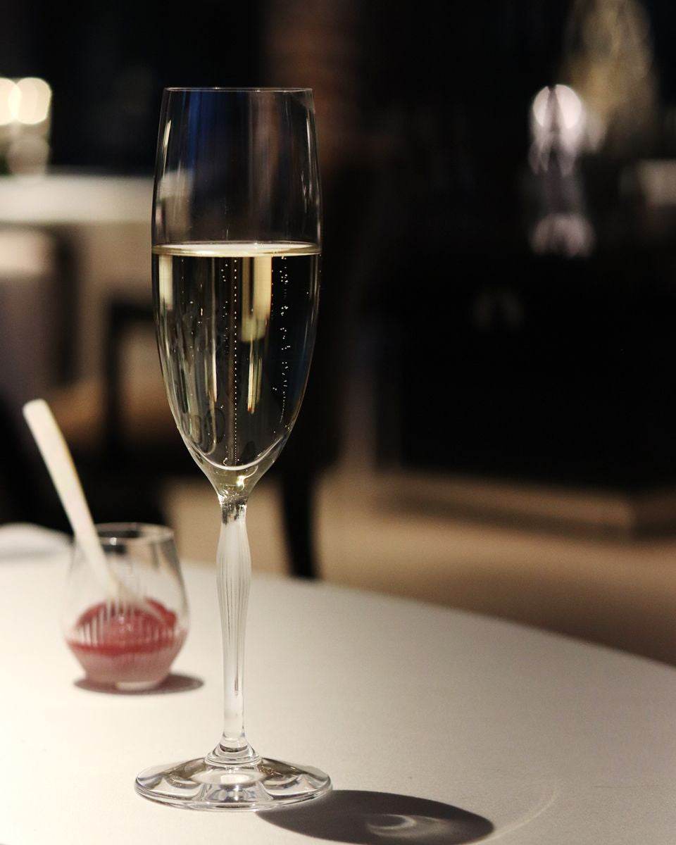 100 Points Champagne Glass