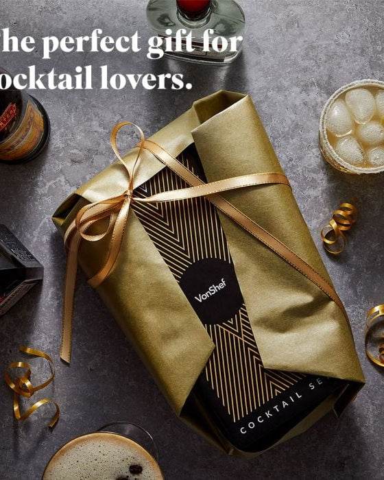 Boston Cocktail Shaker Set, Brushed Gold