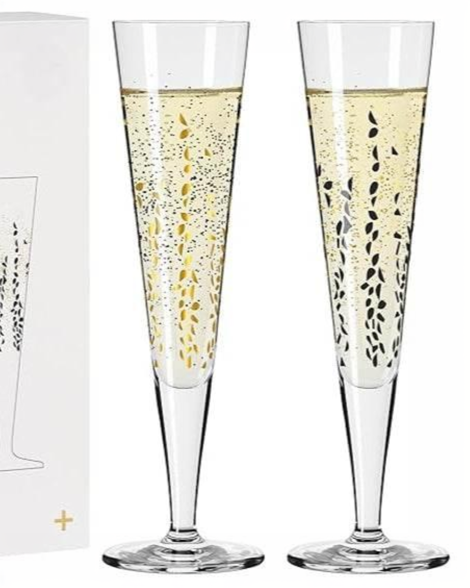 Goldnacht Duet #23 Champagne Glass