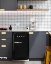 Minibar Cooler (Fab5) – 50’s Style, Black