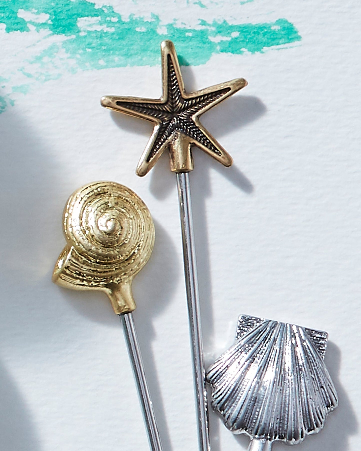 Shell Cocktail Picks