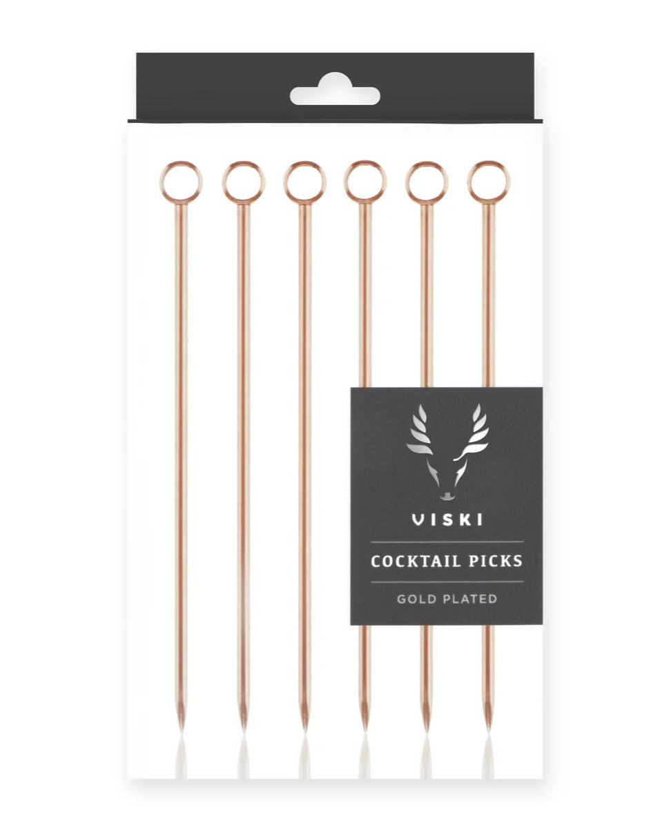 Summit Cocktail Picks, Copper