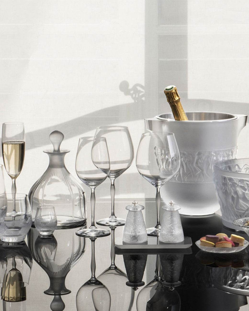 100 Points Burgundy Glass