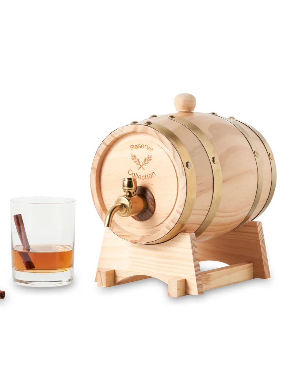 Whisky Barrel Drink Dispenser
