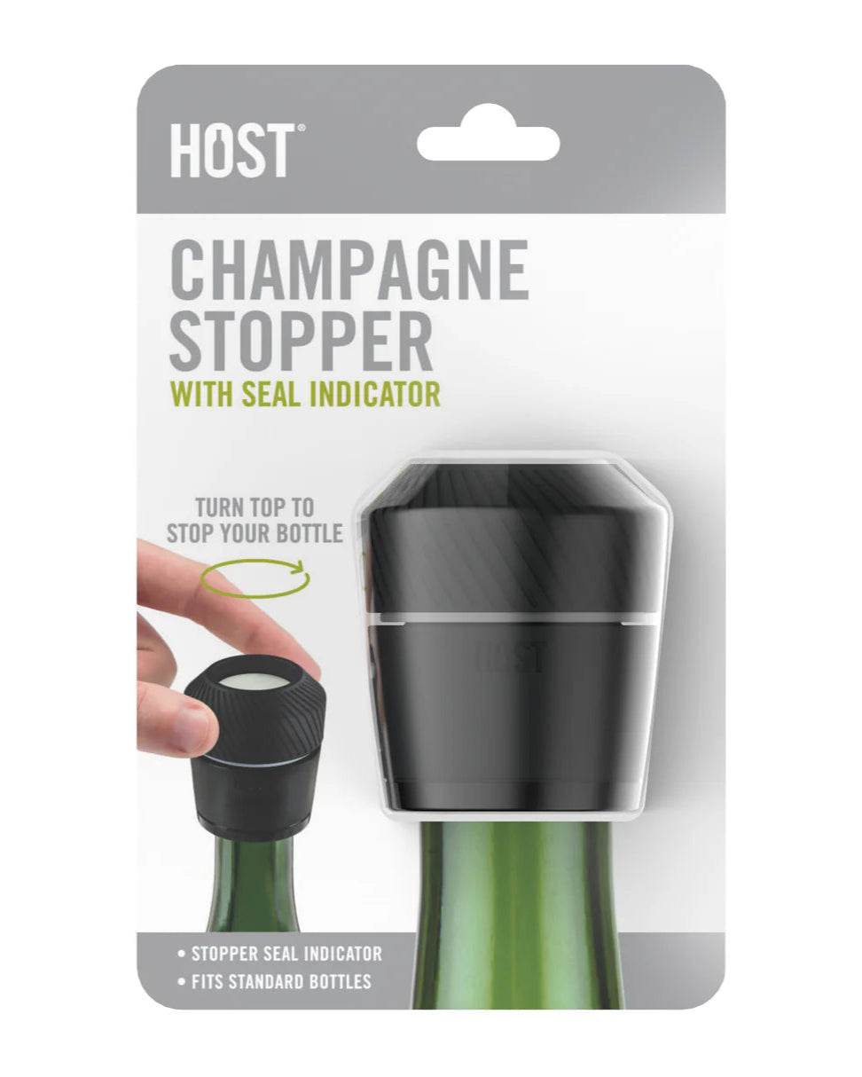 Champagne Stopper with Seal Indicator