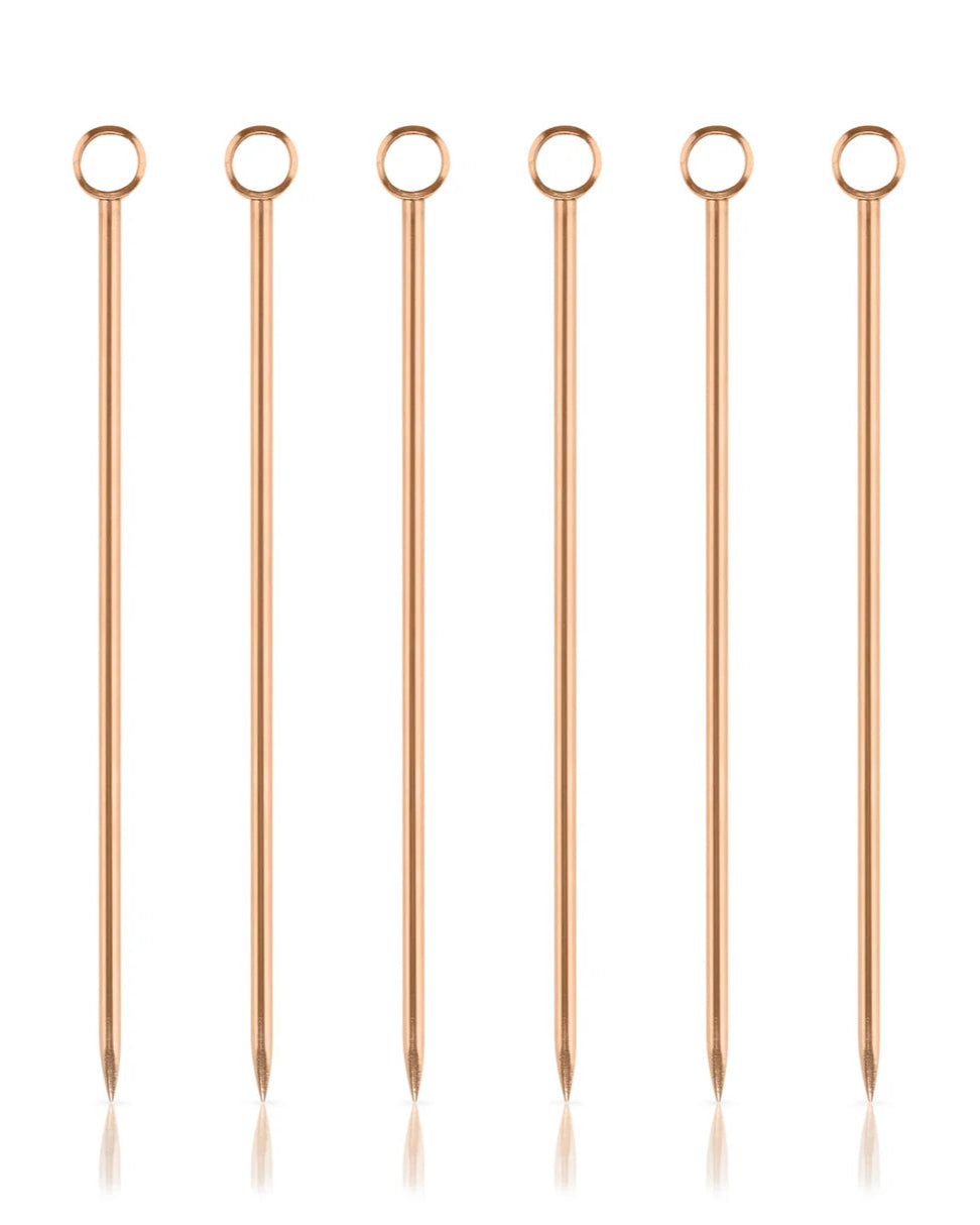 Summit Cocktail Picks, Copper