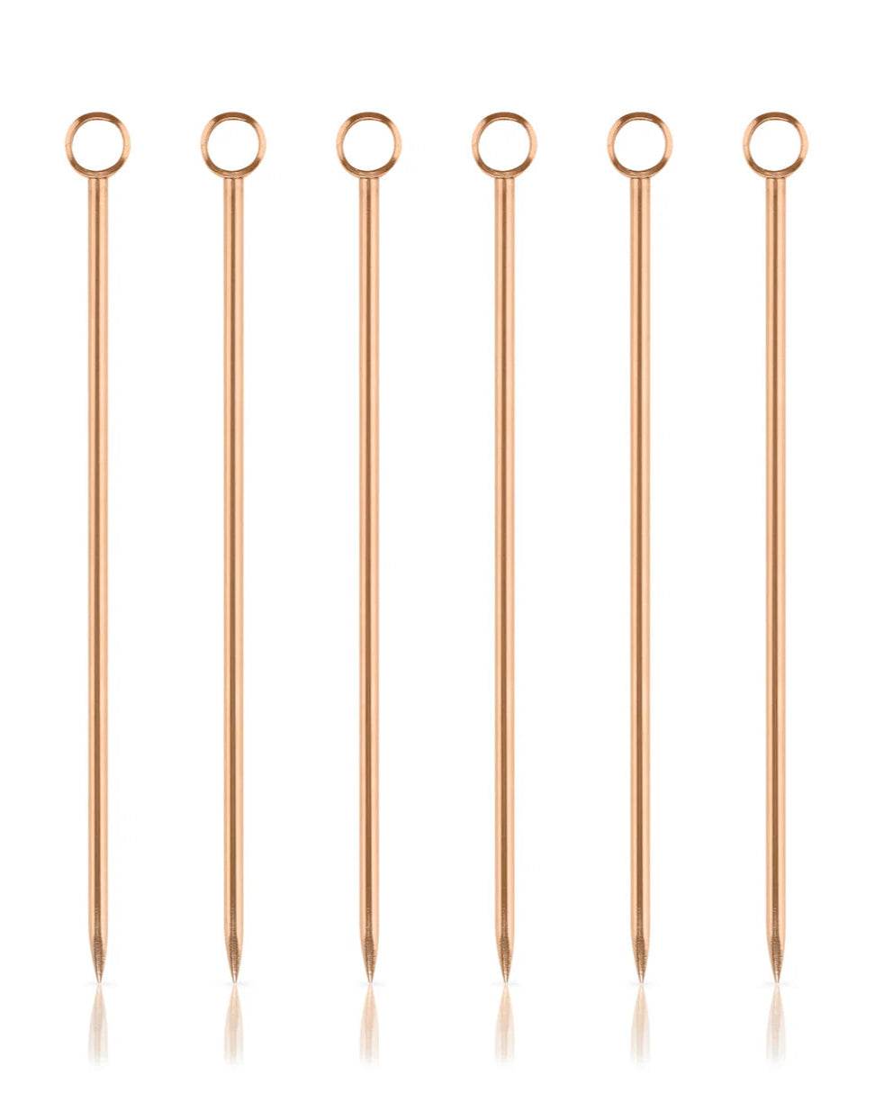 Summit Cocktail Picks, Copper
