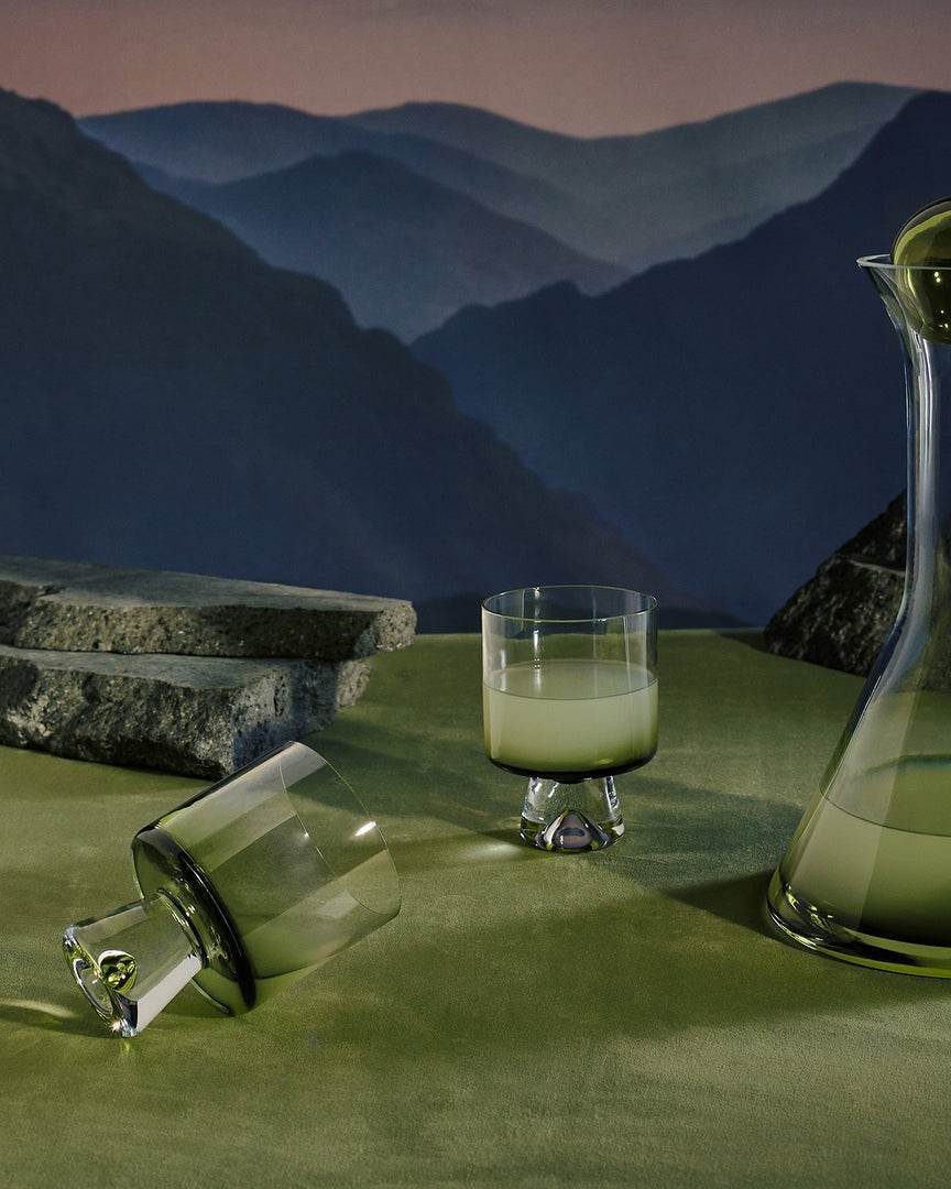 Tank Lowball Glass