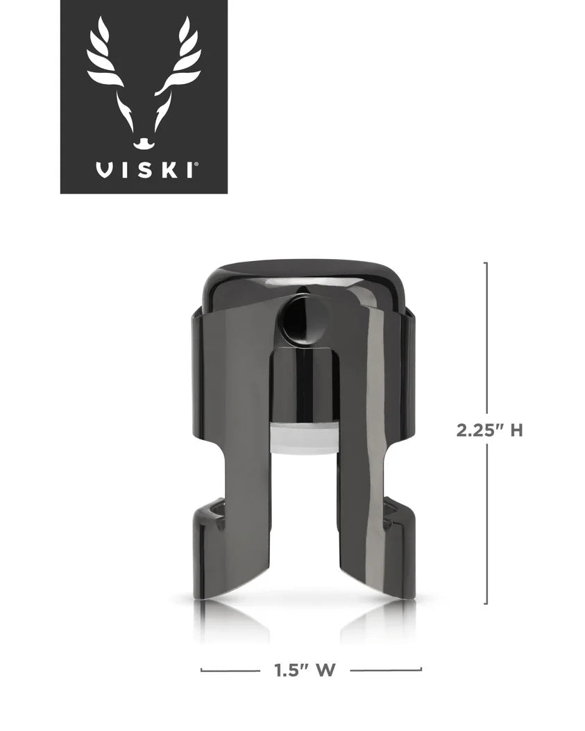 Warren Champagne Stopper, Gun Metal