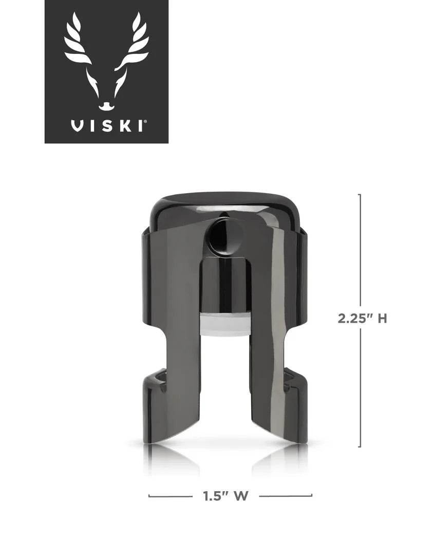 Warren Champagne Stopper, Gun Metal