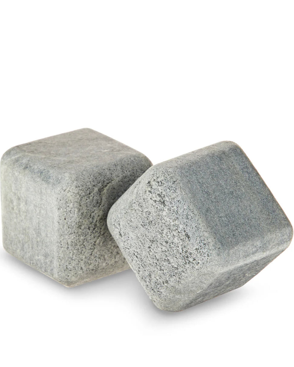 Glacier Soapstone Cubes, Large