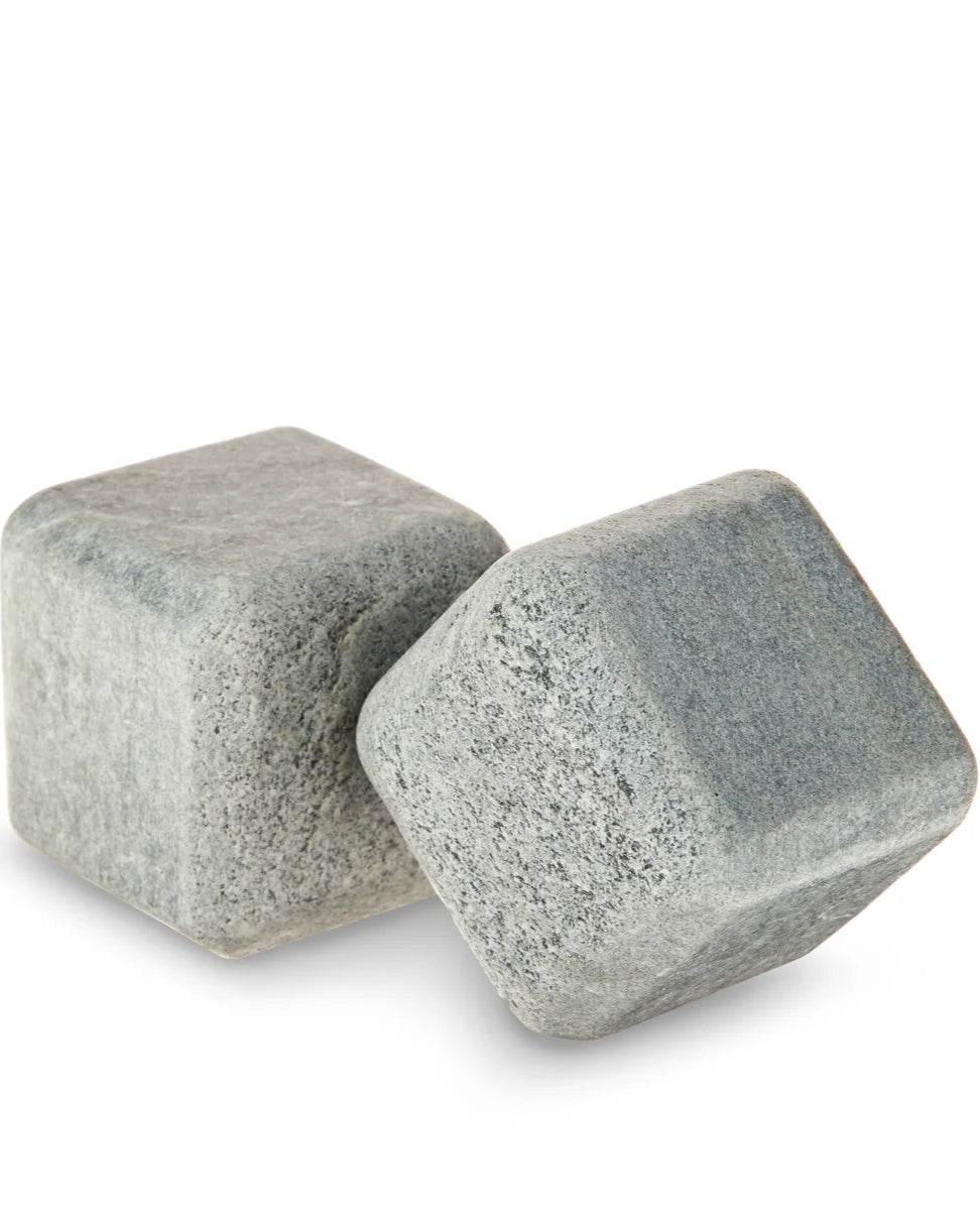 Glacier Soapstone Cubes, Large