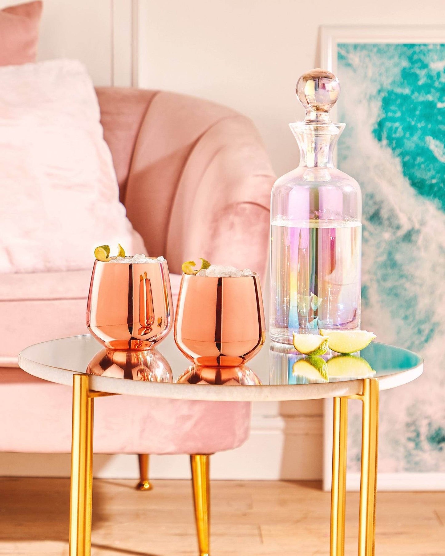 Rose Gold Tumblers