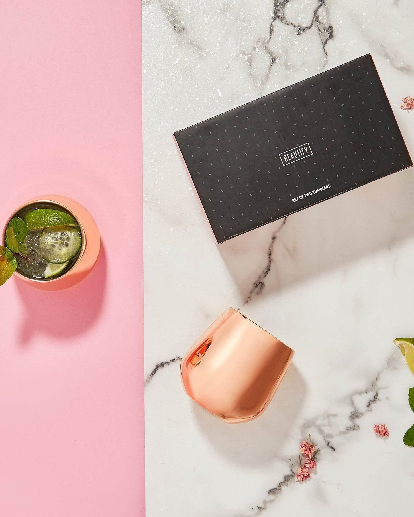 Rose Gold Tumblers