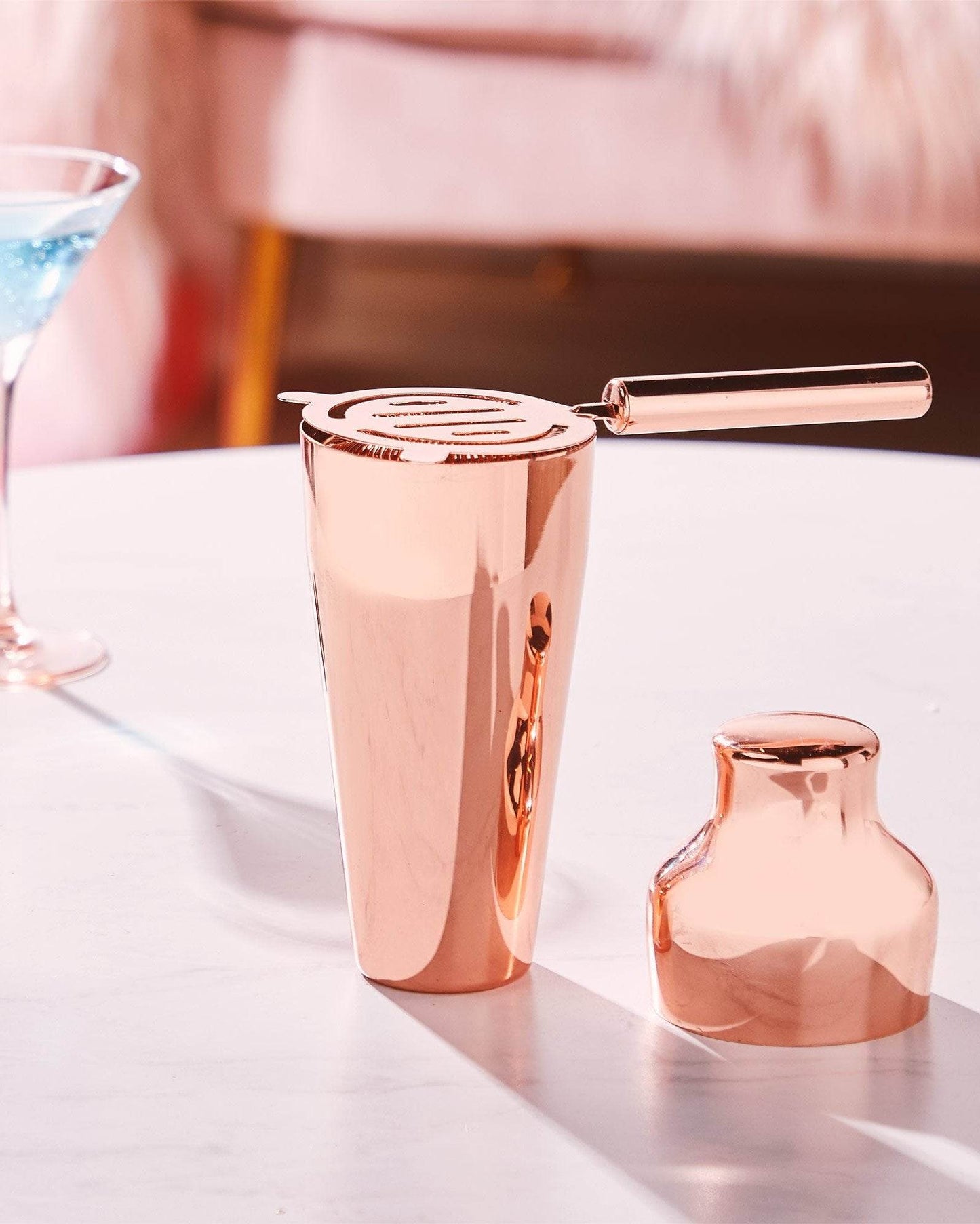 Parisian Rose Gold Cocktail Set