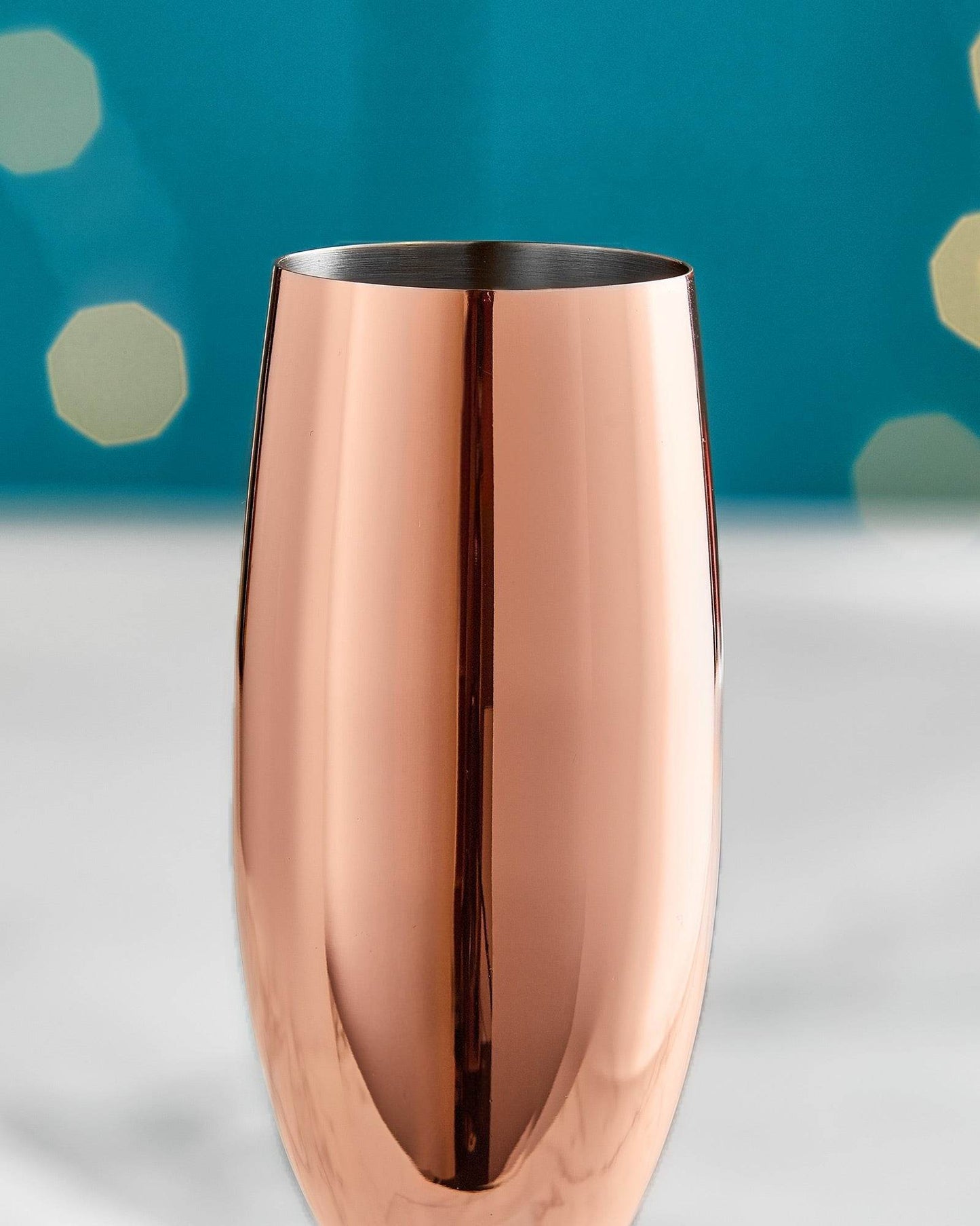 Rose Gold Champagne Glass, Set of 2