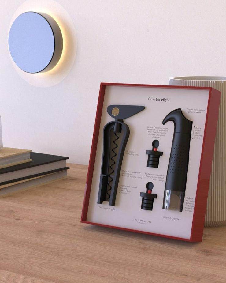 Chic Set Night - Wine Accessory Gift Set