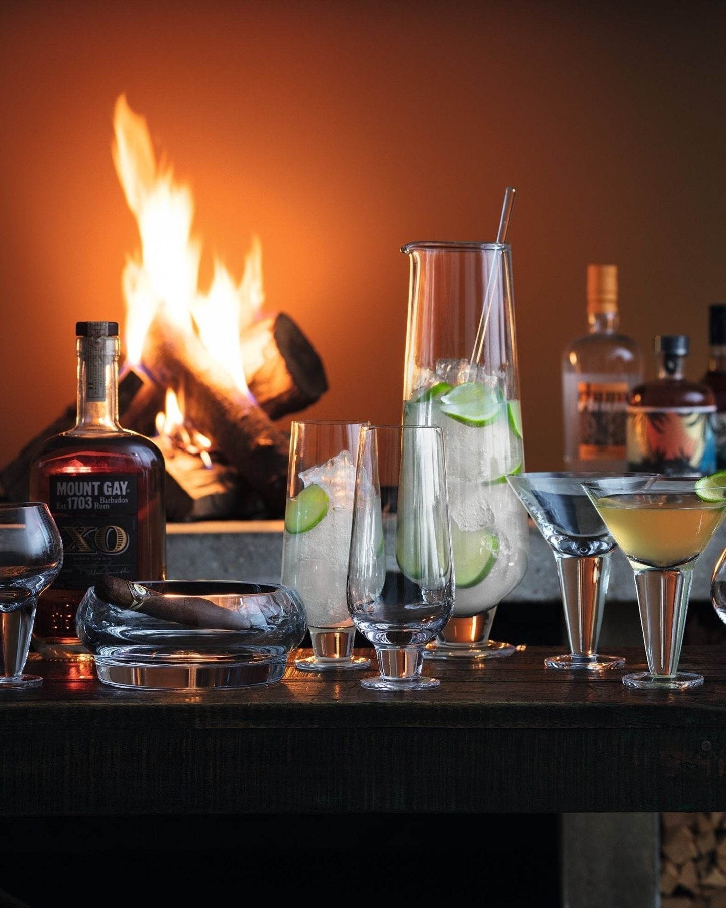Rum Mixer Glass