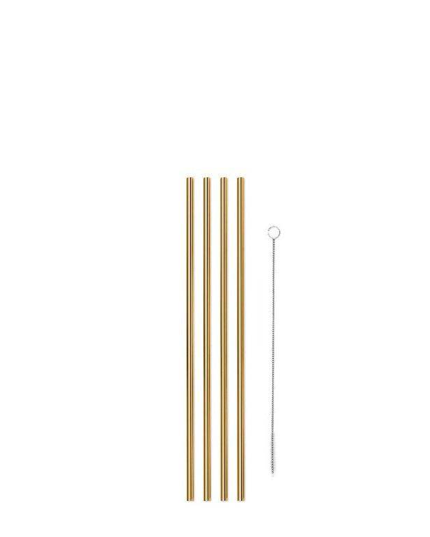 Porter Metal Straw, Gold