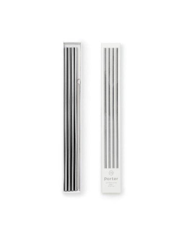 Porter Metal Straw, Silver