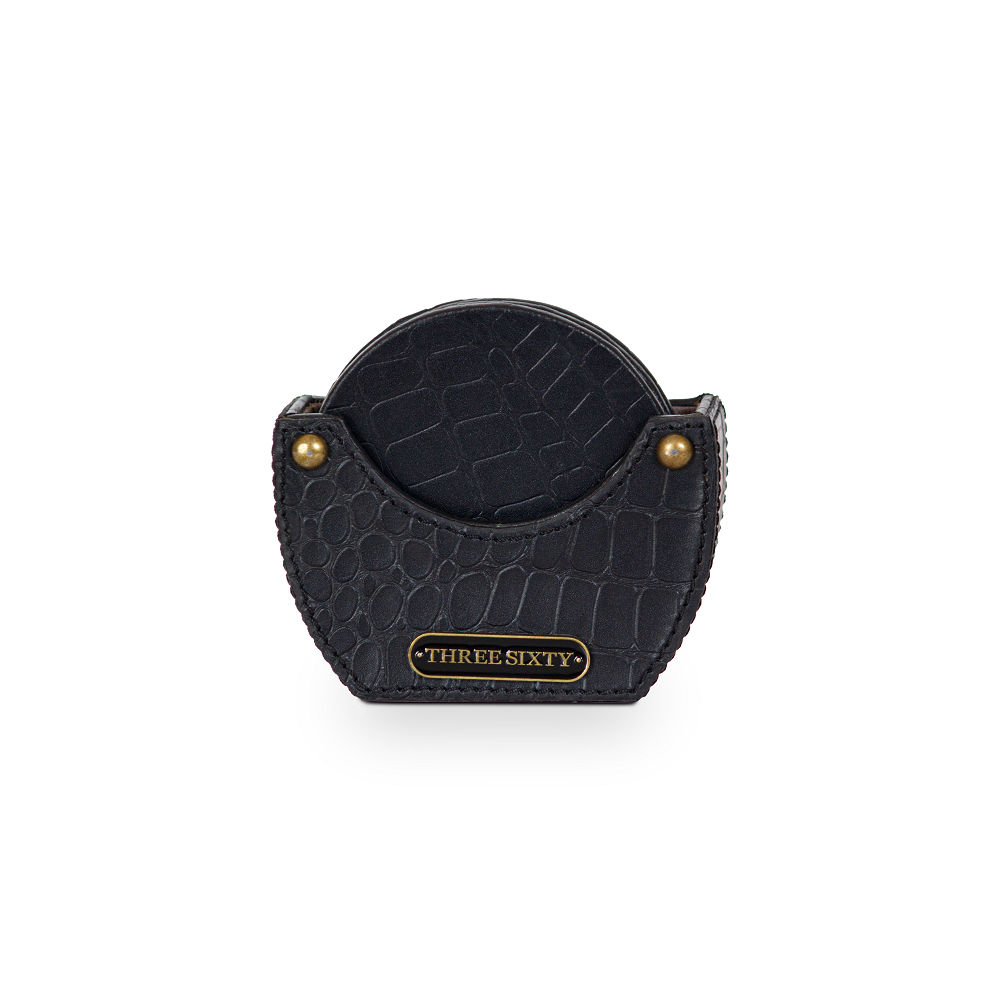 Eden Round Coasters, Black