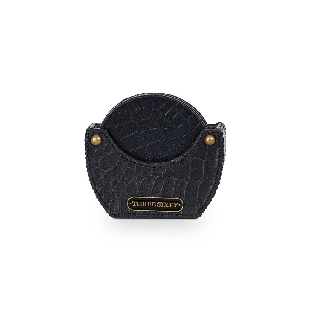 Eden Round Coasters, Black