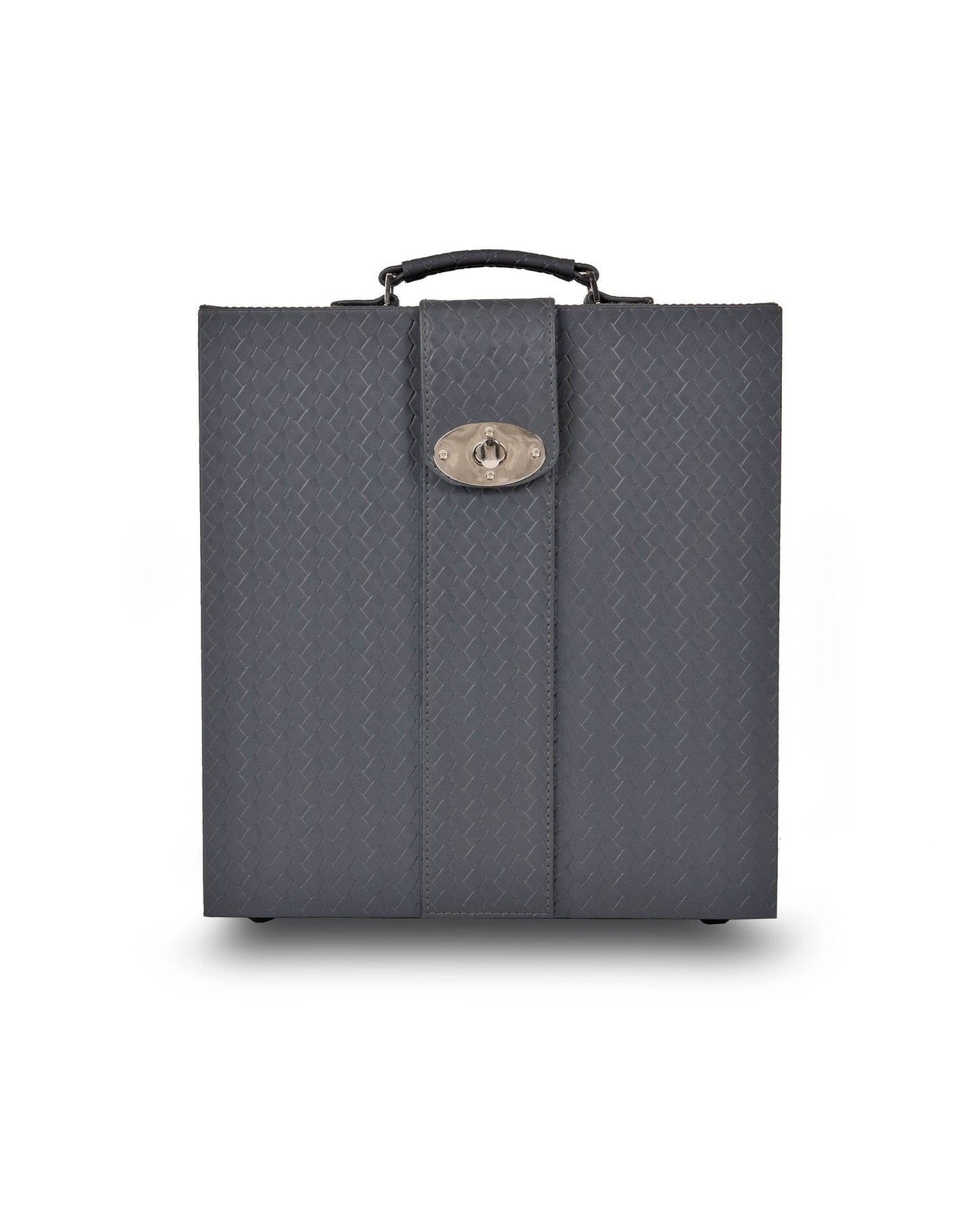 Briefcase Portable Bar, Grey