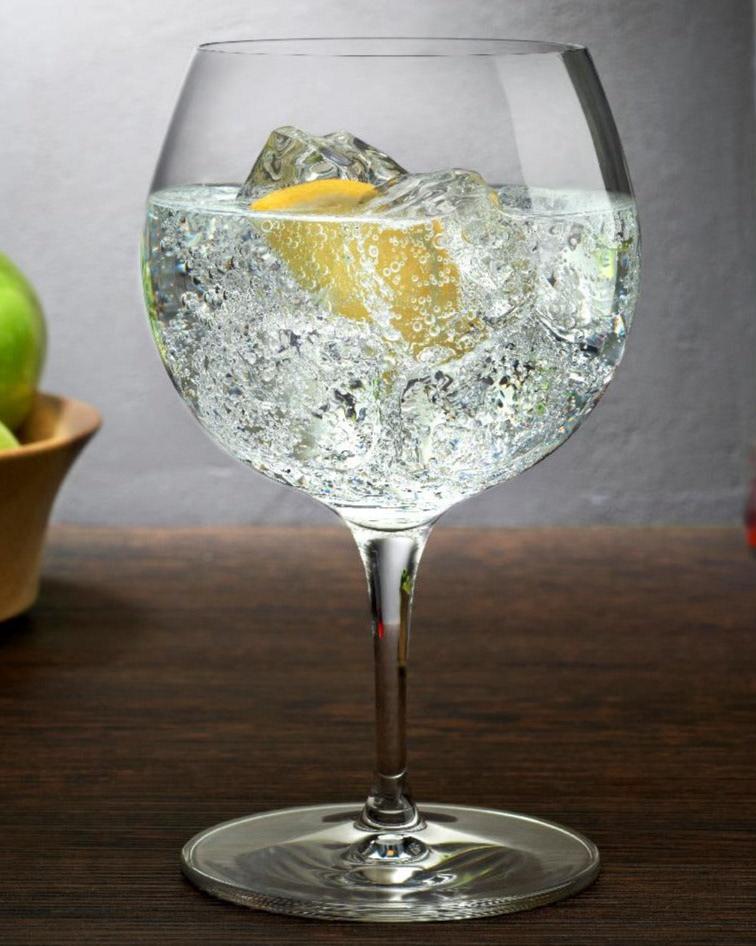 Vintage Gin and Tonic Glass