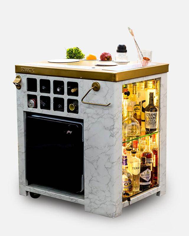 Home Bar, Satvario Marble Vinyl