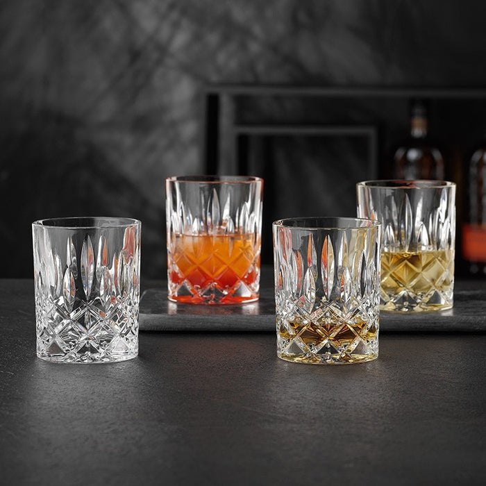 Set of 4 Nachtmann Shu Fa Crystal Highball Longdrink Glasses