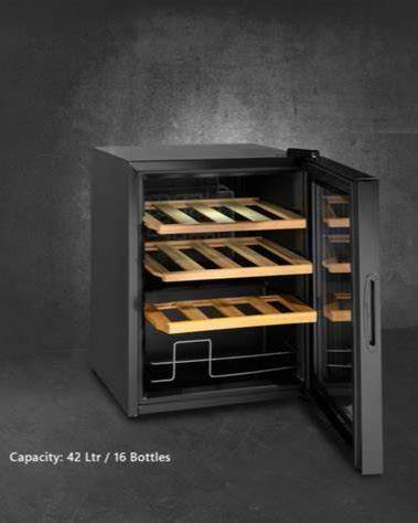 16 Bottle Single Temperature Wine Cooler
