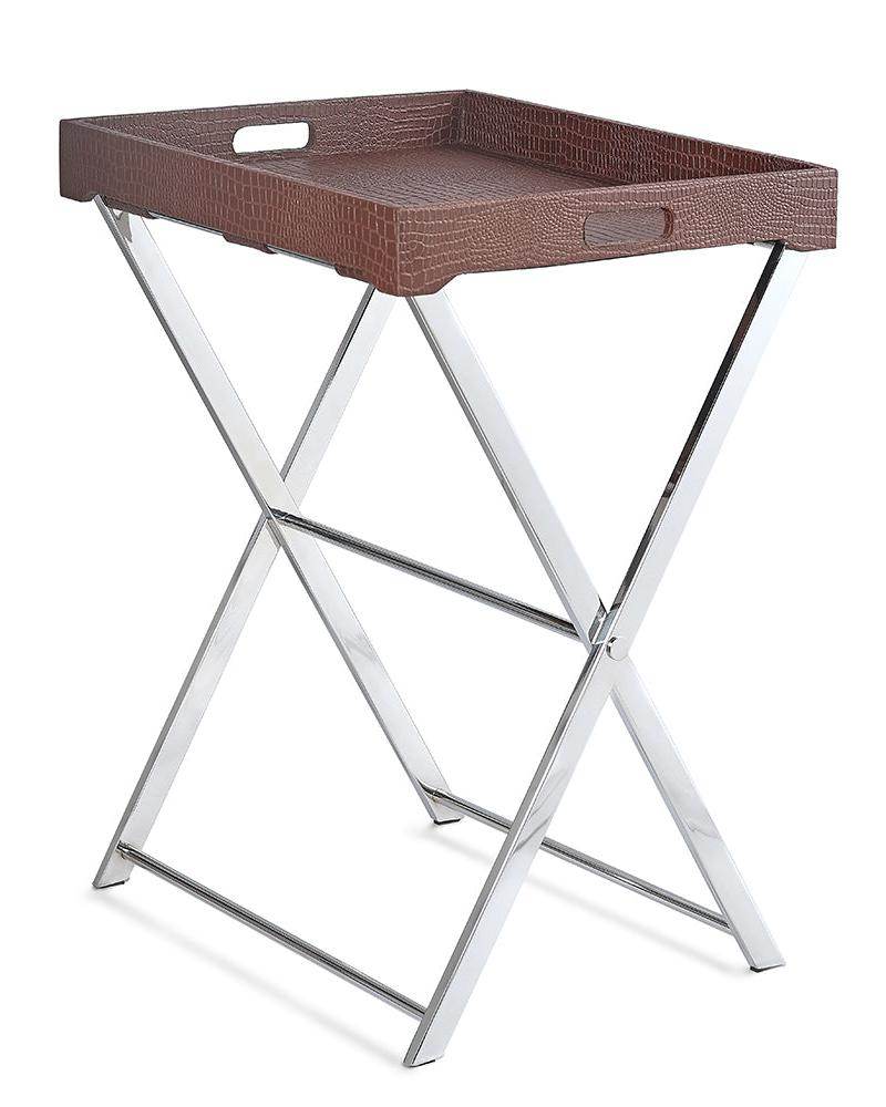 Butler Tray Table, Brown