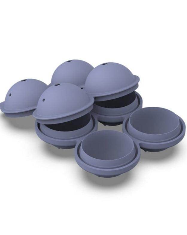 Sphere Ice Mold Tray, Blue